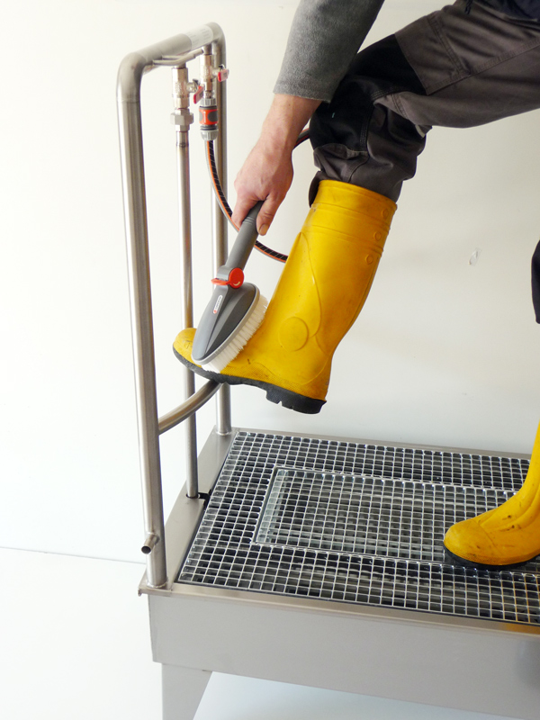 Lave-bottes inox à encastrer - Image 5