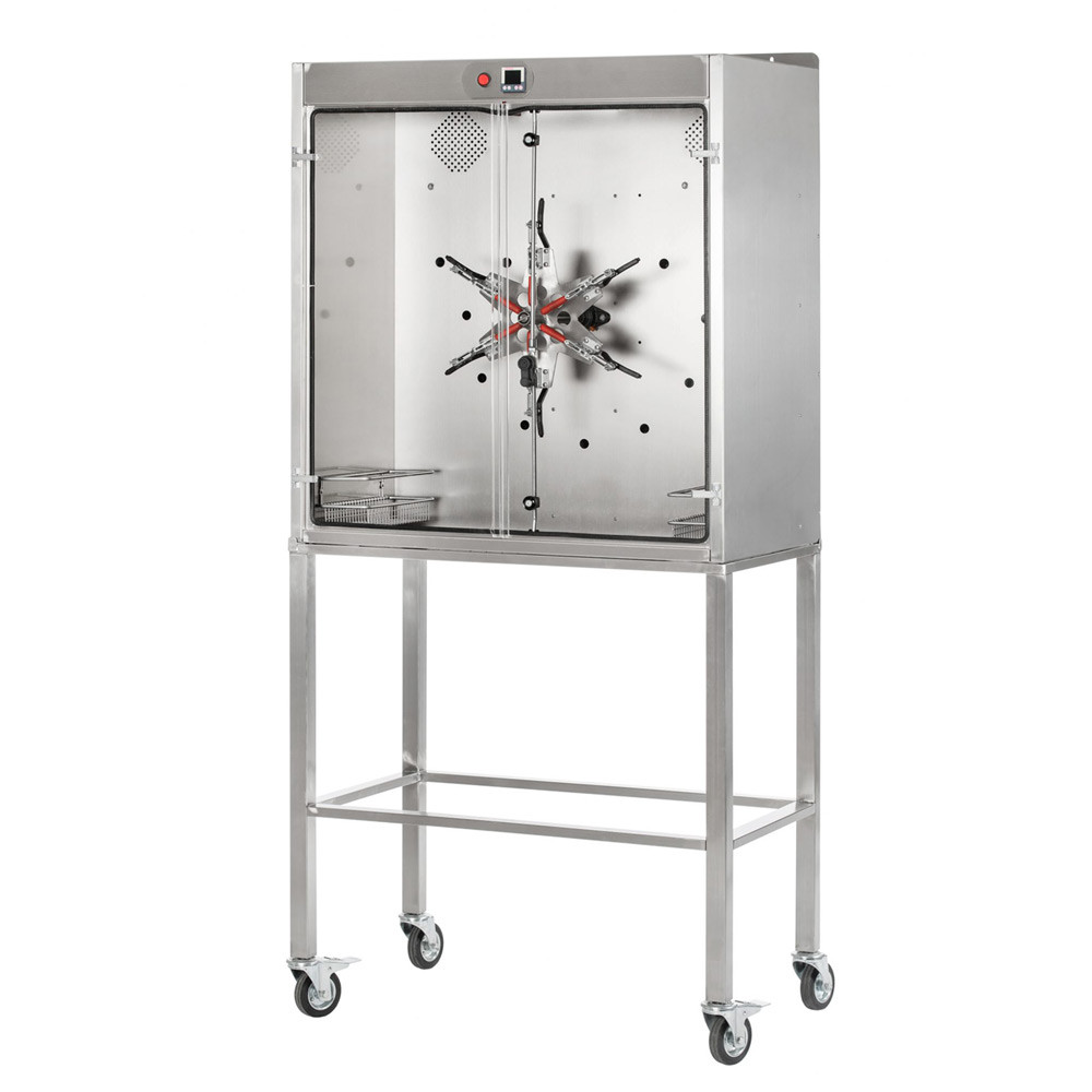 Armoire séchante pour masques à air chaud avec 6 à 9 étagères pivotantes - Image 2