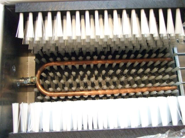 Kit de brosses de rechange pour lave-bottes avec Bac d’égouttage