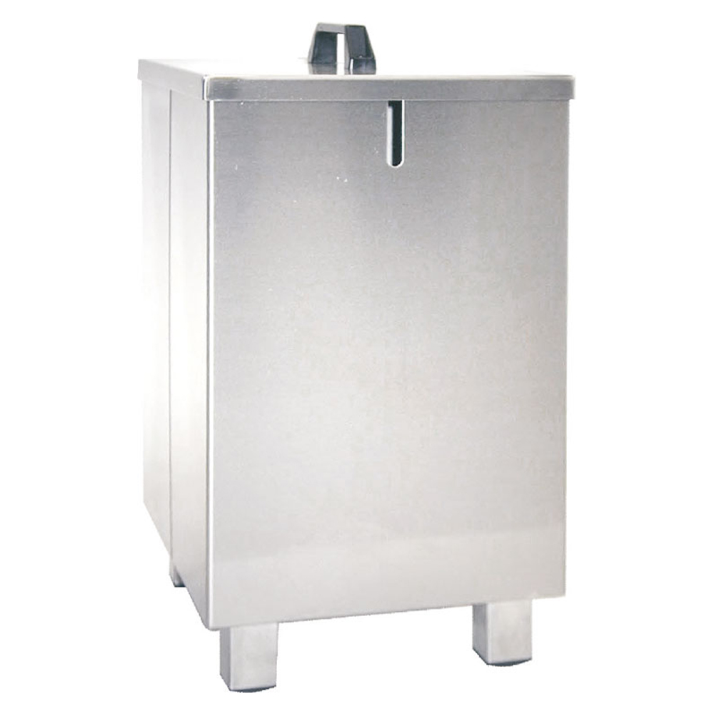 Support verrouillable pour 1 bidon de 24 L - version sur pied avec couvercle