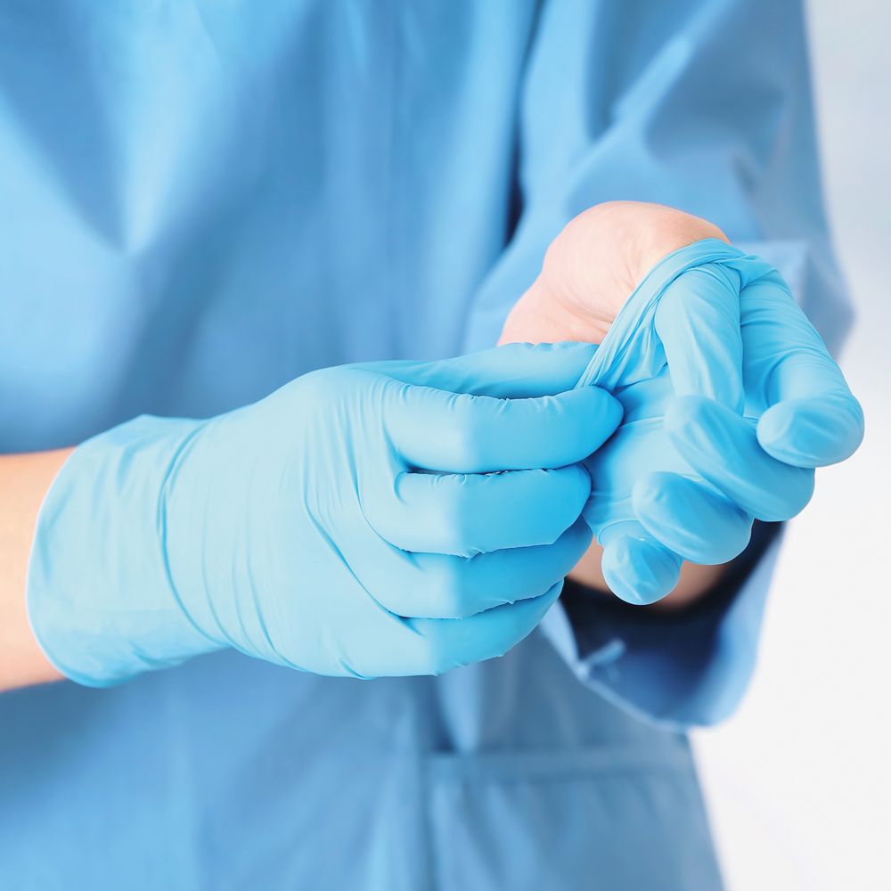 Gants en nitrile non poudrés « Sensitive », 1 000 pièces - Image 3
