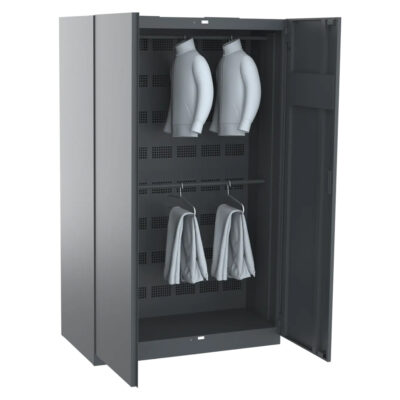 Armoire séchante à air chaud pour 16 vestes et pantalons