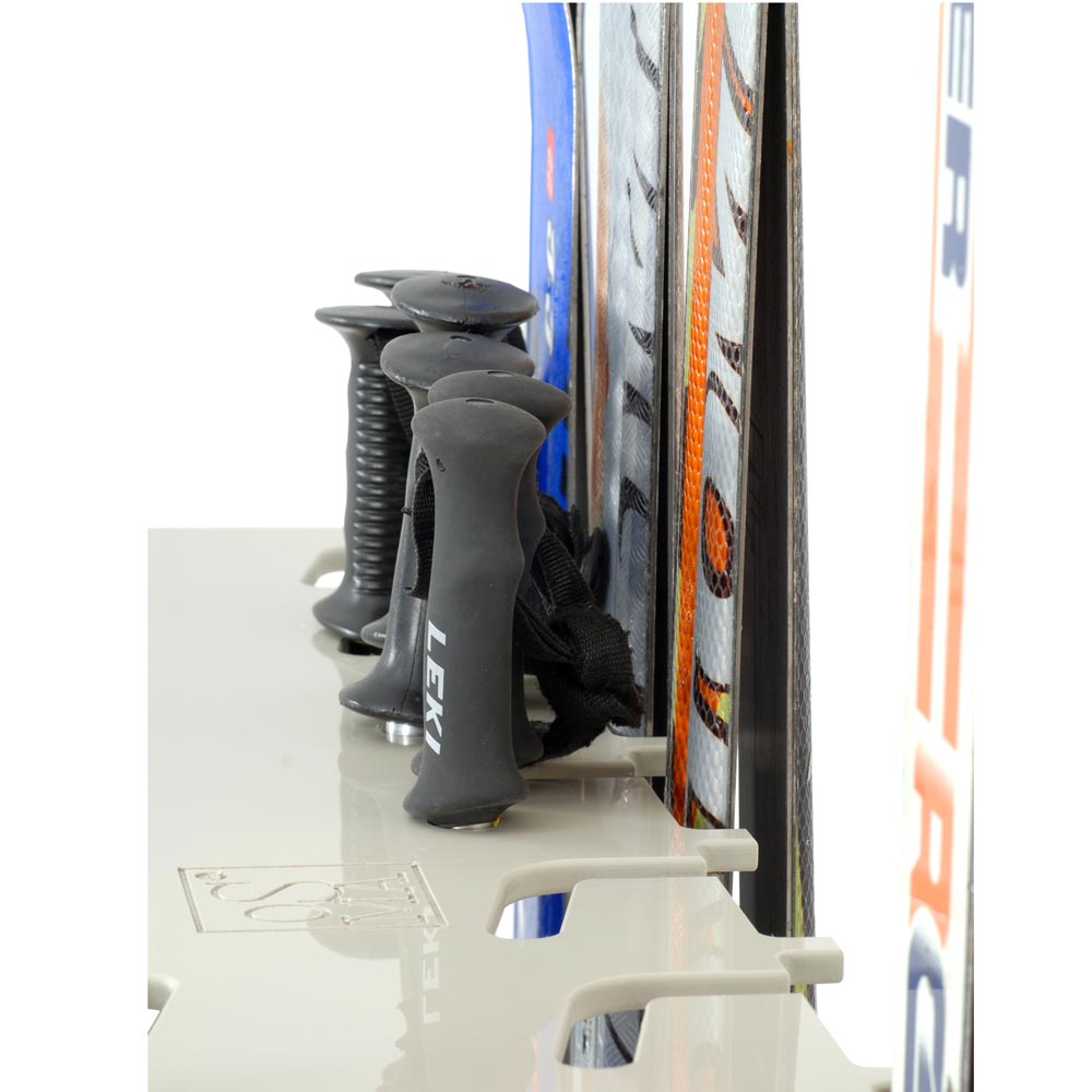 Porte-skis mural pour 9 à 16 paires - Image 2
