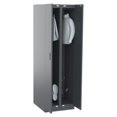 Armoire séchante pour vêtements de travail 2x1 à air chaud